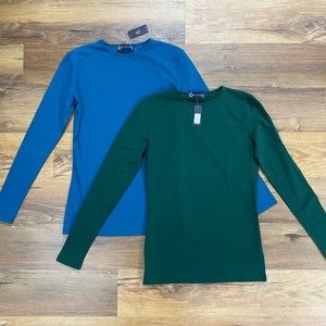 NWT ARC-N-CIEL Basic Long Sleeve Tee Bundle of 2 Small/Medium